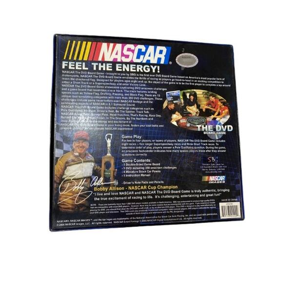 Nascar DVD Electronic Sights and Sounds Board Game - Picture 2 of 3
